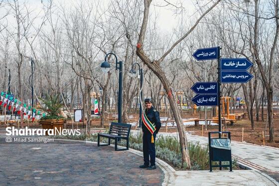 گزارش تصویری | آیین افتتاح پانزدهمین بوستان بانوان شهر مشهد بانام شهربانوی صبا