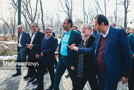 گزارش تصویری | آیین افتتاح پانزدهمین بوستان بانوان شهر مشهد بانام شهربانوی صبا