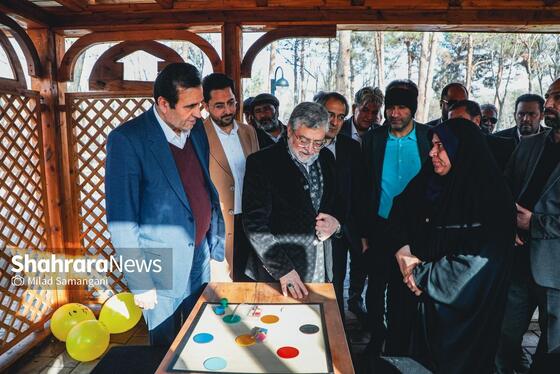 گزارش تصویری | آیین افتتاح پانزدهمین بوستان بانوان شهر مشهد بانام شهربانوی صبا