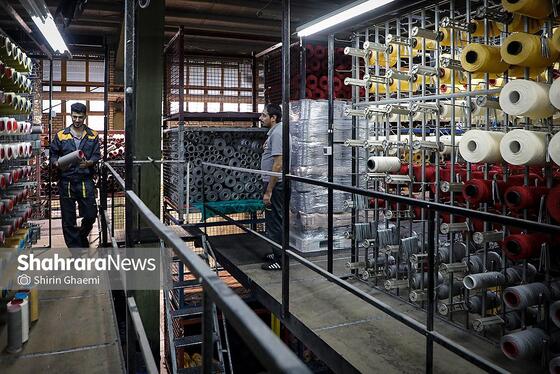 گزارش تصویری | از نخ تا فرش ، نگاهی به فرآیند تولید فرش ماشینی در مشهد