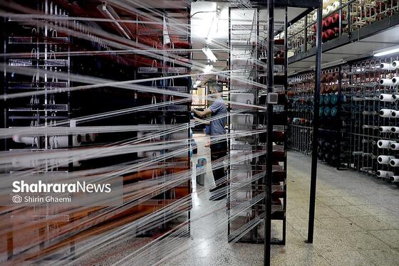 گزارش تصویری | از نخ تا فرش ، نگاهی به فرآیند تولید فرش ماشینی در مشهد