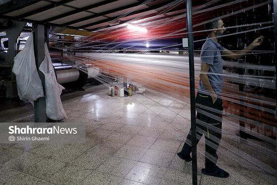 گزارش تصویری | از نخ تا فرش ، نگاهی به فرآیند تولید فرش ماشینی در مشهد