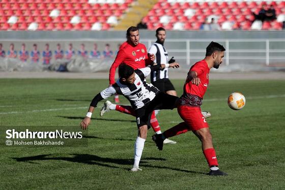 گزارش تصویری | لیگ دسته سوم فوتبال | مسابقه پشتیبانی نزاجا مشهد و ابومسلم ثامن