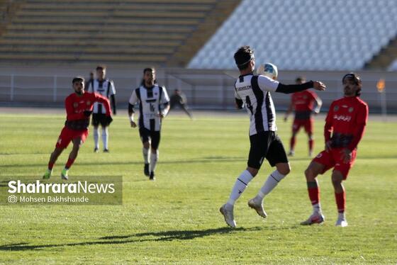 گزارش تصویری | لیگ دسته سوم فوتبال | مسابقه پشتیبانی نزاجا مشهد و ابومسلم ثامن