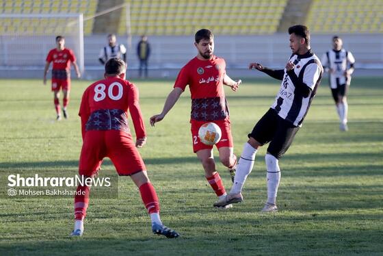 گزارش تصویری | لیگ دسته سوم فوتبال | مسابقه پشتیبانی نزاجا مشهد و ابومسلم ثامن