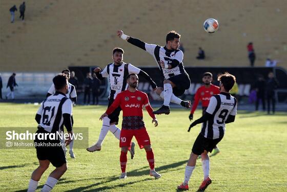 گزارش تصویری | لیگ دسته سوم فوتبال | مسابقه پشتیبانی نزاجا مشهد و ابومسلم ثامن