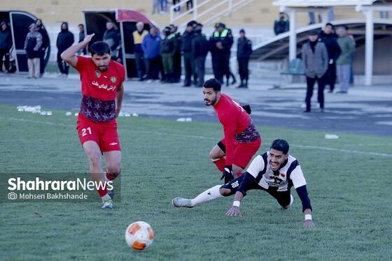 گزارش تصویری | لیگ دسته سوم فوتبال | مسابقه پشتیبانی نزاجا مشهد و ابومسلم ثامن