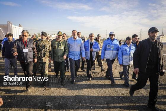 گزارش تصویری | مانور تمام عیار ترکیبی زلزله مشهد «مقاوم در سایه خورشید»