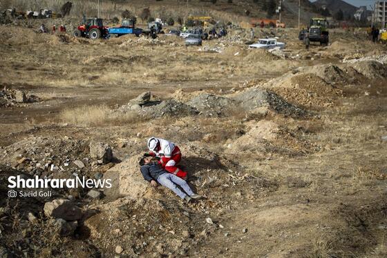 گزارش تصویری | مانور تمام عیار ترکیبی زلزله مشهد «مقاوم در سایه خورشید»