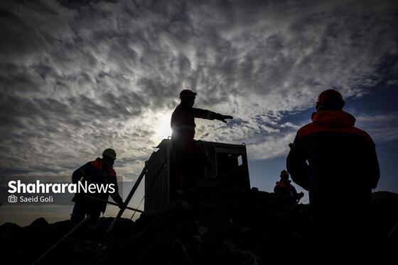 گزارش تصویری | مانور تمام عیار ترکیبی زلزله مشهد «مقاوم در سایه خورشید»