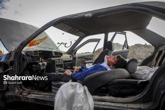 گزارش تصویری | مانور تمام عیار ترکیبی زلزله مشهد «مقاوم در سایه خورشید»