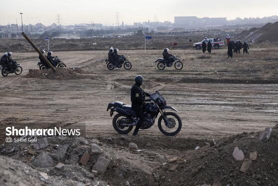 گزارش تصویری | مانور تمام عیار ترکیبی زلزله مشهد «مقاوم در سایه خورشید»