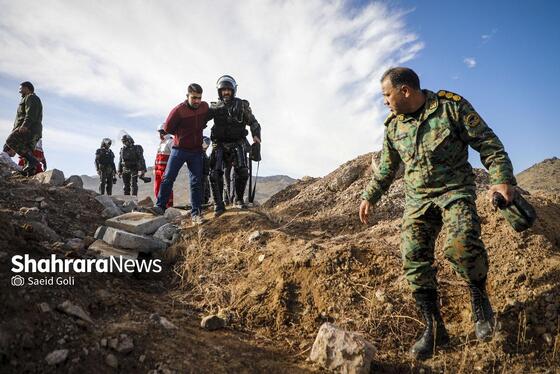 گزارش تصویری | مانور تمام عیار ترکیبی زلزله مشهد «مقاوم در سایه خورشید»