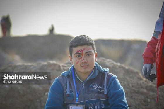 گزارش تصویری | مانور تمام عیار ترکیبی زلزله مشهد «مقاوم در سایه خورشید»