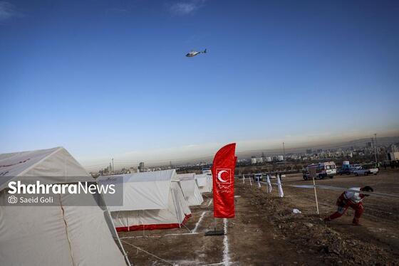 گزارش تصویری | مانور تمام عیار ترکیبی زلزله مشهد «مقاوم در سایه خورشید»