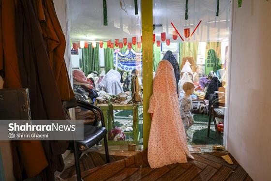 گزارش تصویری | اعتکاف مادر و فرزندی در مشهد