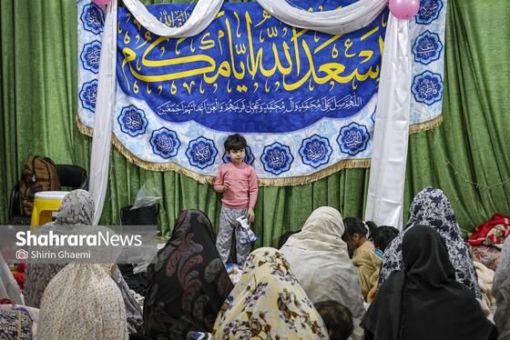 گزارش تصویری | اعتکاف مادر و فرزندی در مشهد