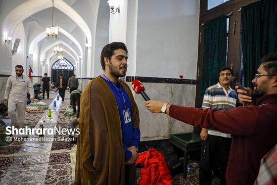 گزارش تصویری | آیین معنوی اعتکاف در حرم امام رضا (ع)