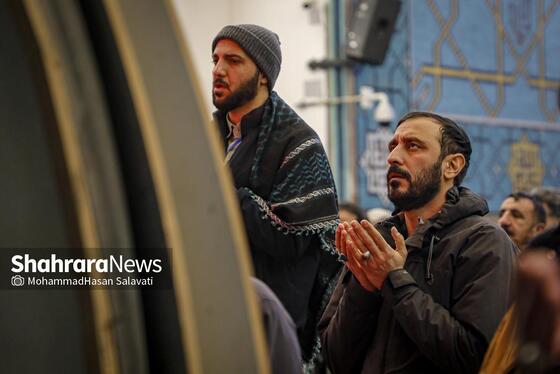 گزارش تصویری | آیین معنوی اعتکاف در حرم امام رضا (ع)