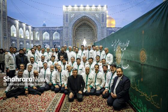 گزارش تصویری | آیین معنوی اعتکاف در حرم امام رضا (ع)