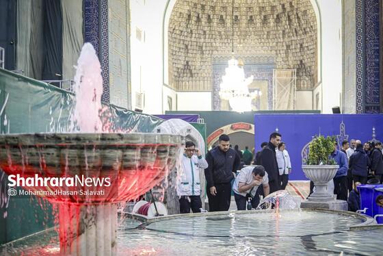 گزارش تصویری | آیین معنوی اعتکاف در حرم امام رضا (ع)