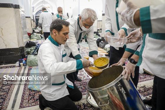 گزارش تصویری | آیین معنوی اعتکاف در حرم امام رضا (ع)