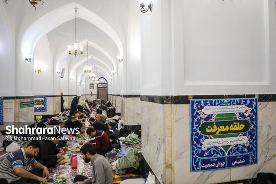 گزارش تصویری | آیین معنوی اعتکاف در حرم امام رضا (ع)