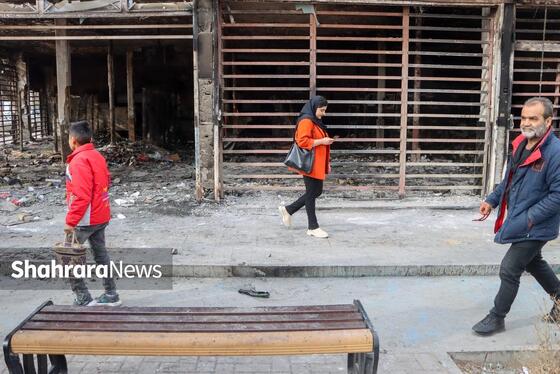 گزارش تصویری | تخریب اموال عمومی در مشهد (شنبه ۲۰ دی ۱۴۰۴)