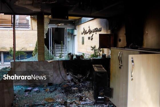 گزارش تصویری | تخریب اموال عمومی در مشهد (شنبه ۲۰ دی ۱۴۰۴)