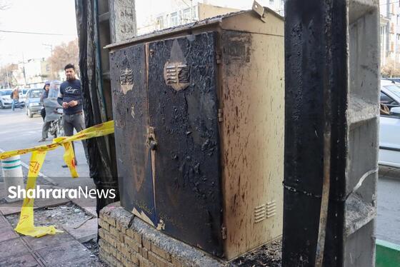 گزارش تصویری | تخریب اموال عمومی در مشهد (شنبه ۲۰ دی ۱۴۰۴)