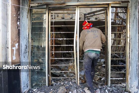 گزارش تصویری | تخریب اموال عمومی در مشهد (شنبه ۲۰ دی ۱۴۰۴)