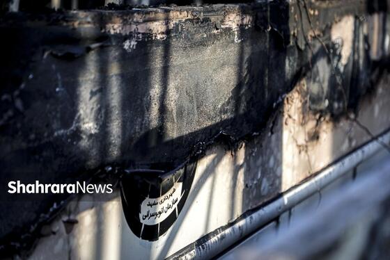 گزارش تصویری | تخریب بی سابقه اتوبوس های شرکت اتوبوسرانی مشهد توسط اغتشاشگران