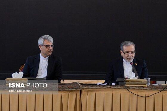 گزارش تصویری | نشست وزیر امور خارجه با سفرا و رؤسای نمایندگی‌های خارجی مقیم تهران