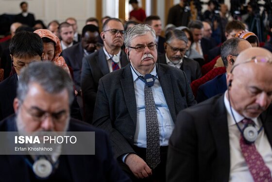 گزارش تصویری | نشست وزیر امور خارجه با سفرا و رؤسای نمایندگی‌های خارجی مقیم تهران