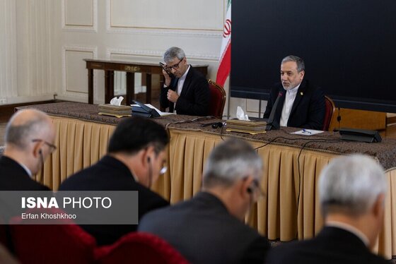 گزارش تصویری | نشست وزیر امور خارجه با سفرا و رؤسای نمایندگی‌های خارجی مقیم تهران