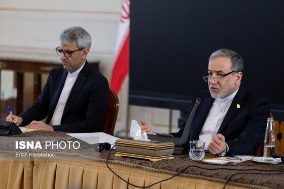 گزارش تصویری | نشست وزیر امور خارجه با سفرا و رؤسای نمایندگی‌های خارجی مقیم تهران