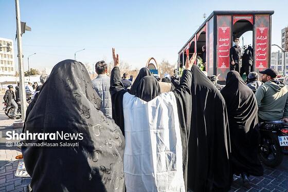 گزارش تصویری | ساعاتی پیش از مراسم تشییع پیکر شهدای مدافع امنیت در مشهد (۲۲ دی ۱۴۰۴)