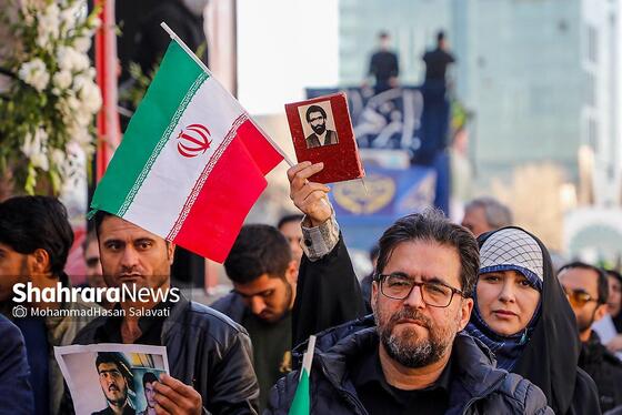 گزارش تصویری | ساعاتی پیش از مراسم تشییع پیکر شهدای مدافع امنیت در مشهد (۲۲ دی ۱۴۰۴)