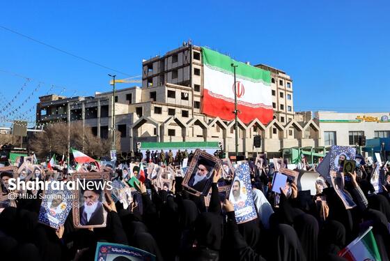 گزارش تصویری | مراسم تشییع پیکر شهدای مدافع امنیت در مشهد (۲۲ دی ۱۴۰۴) - ۱