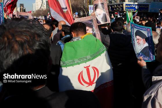 گزارش تصویری | مراسم تشییع پیکر شهدای مدافع امنیت در مشهد (۲۲ دی ۱۴۰۴) - ۱