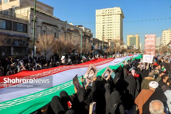 گزارش تصویری | مراسم تشییع پیکر شهدای مدافع امنیت در مشهد (۲۲ دی ۱۴۰۴) - ۱