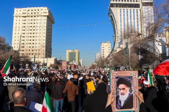 گزارش تصویری | مراسم تشییع پیکر شهدای مدافع امنیت در مشهد (۲۲ دی ۱۴۰۴) - ۱