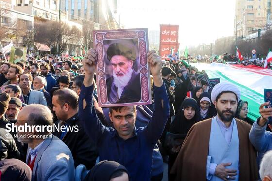 گزارش تصویری | مراسم تشییع پیکر شهدای مدافع امنیت در مشهد (۲۲ دی ۱۴۰۴) - ۱