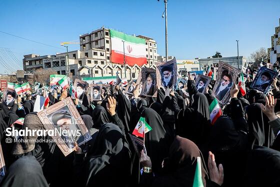 گزارش تصویری | مراسم تشییع پیکر شهدای مدافع امنیت در مشهد (۲۲ دی ۱۴۰۴) - ۲