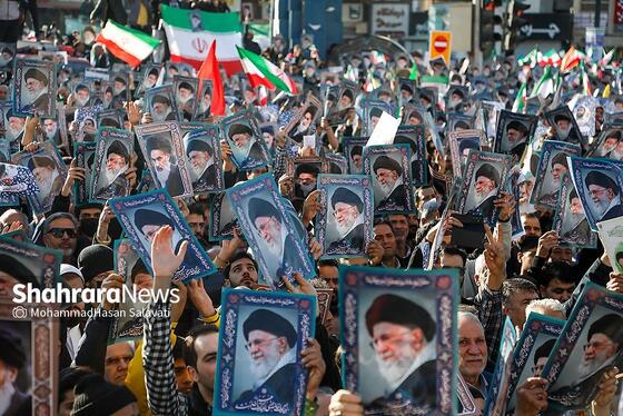 گزارش تصویری | مراسم تشییع پیکر شهدای مدافع امنیت در مشهد (۲۲ دی ۱۴۰۴) - ۲