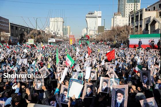 گزارش تصویری | مراسم تشییع پیکر شهدای مدافع امنیت در مشهد (۲۲ دی ۱۴۰۴) - ۲