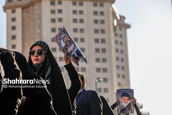 گزارش تصویری | مراسم تشییع پیکر شهدای مدافع امنیت در مشهد (۲۲ دی ۱۴۰۴) - ۲