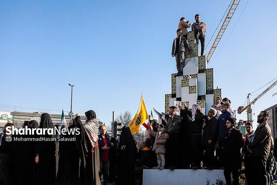 گزارش تصویری | مراسم تشییع پیکر شهدای مدافع امنیت در مشهد (۲۲ دی ۱۴۰۴) - ۲