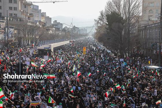 گزارش تصویری | مراسم تشییع پیکر شهدای مدافع امنیت در مشهد (۲۲ دی ۱۴۰۴) - ۲