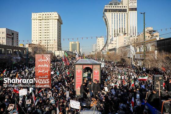 گزارش تصویری | مراسم تشییع پیکر شهدای مدافع امنیت در مشهد (۲۲ دی ۱۴۰۴) - ۲